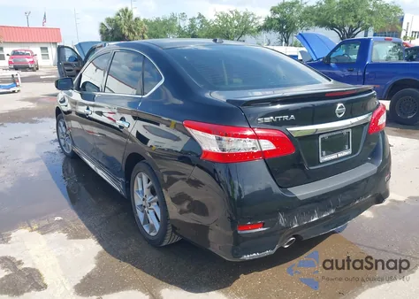 2015 Nissan Sentra Sr z USA, uszkodzony, nr VIN 3N1AB7AP4FY372834